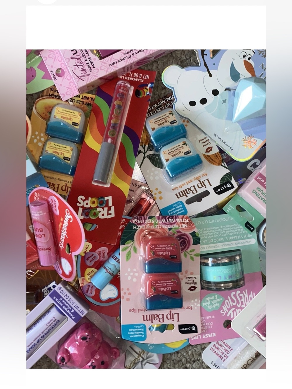26 piece Assorted Lip Balms, Glosses, Oils